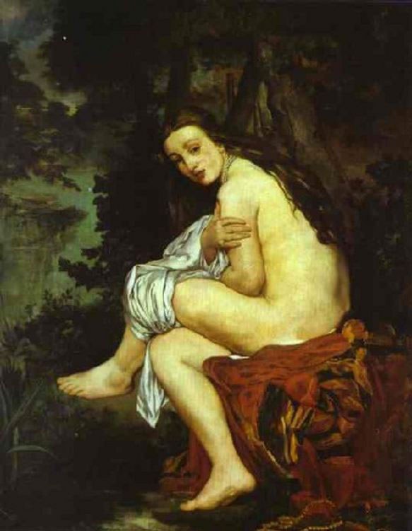 Edouard Manet Surprised Nymph
